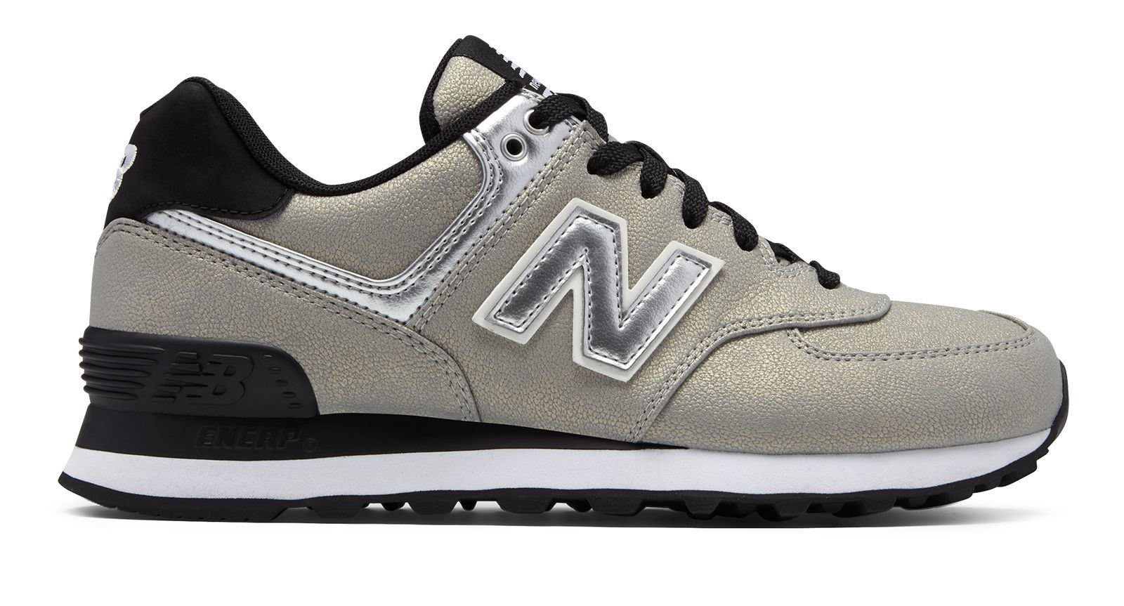 new balance 574 shimmer sneaker