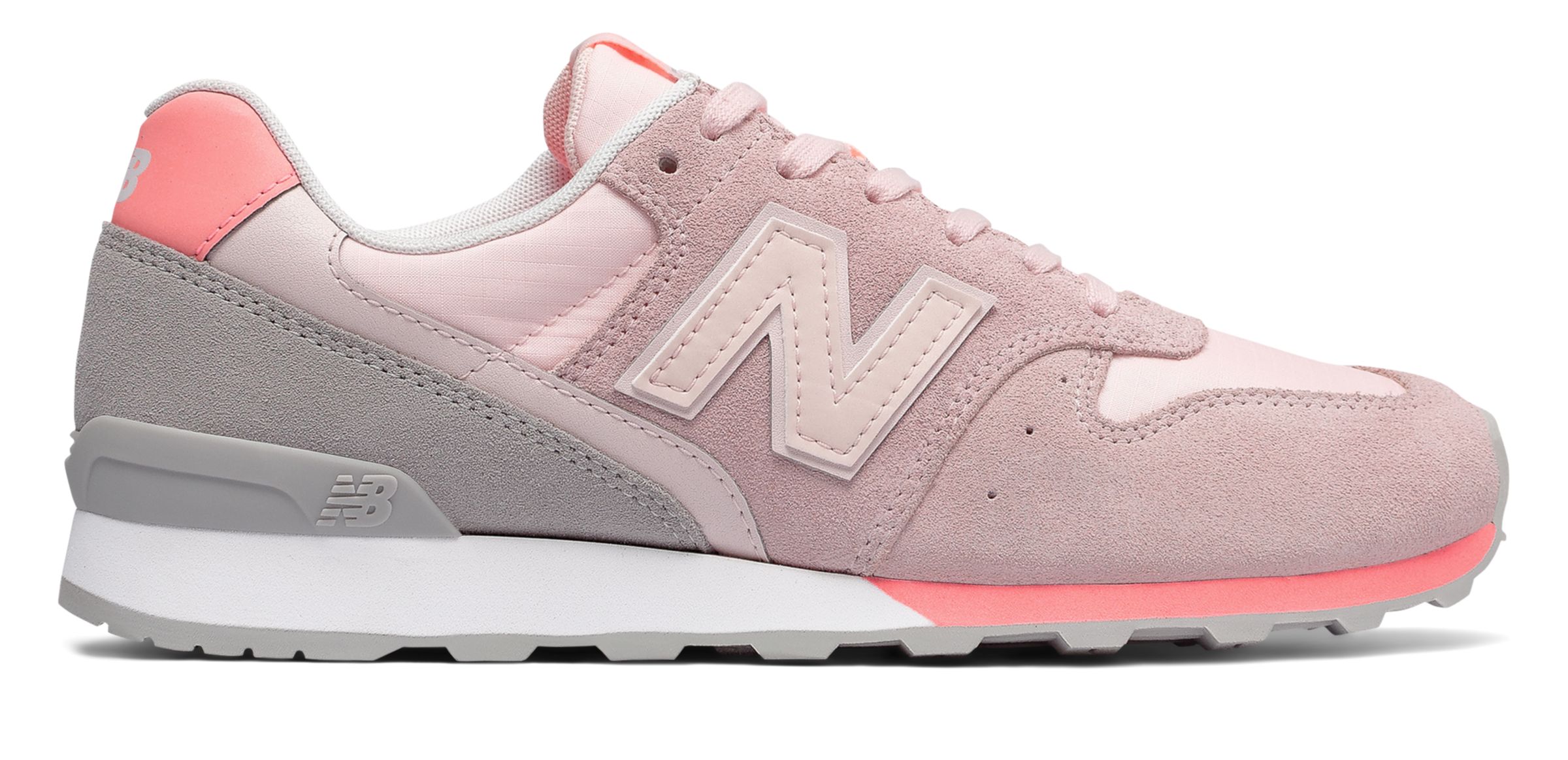 new balance 696 suede pink