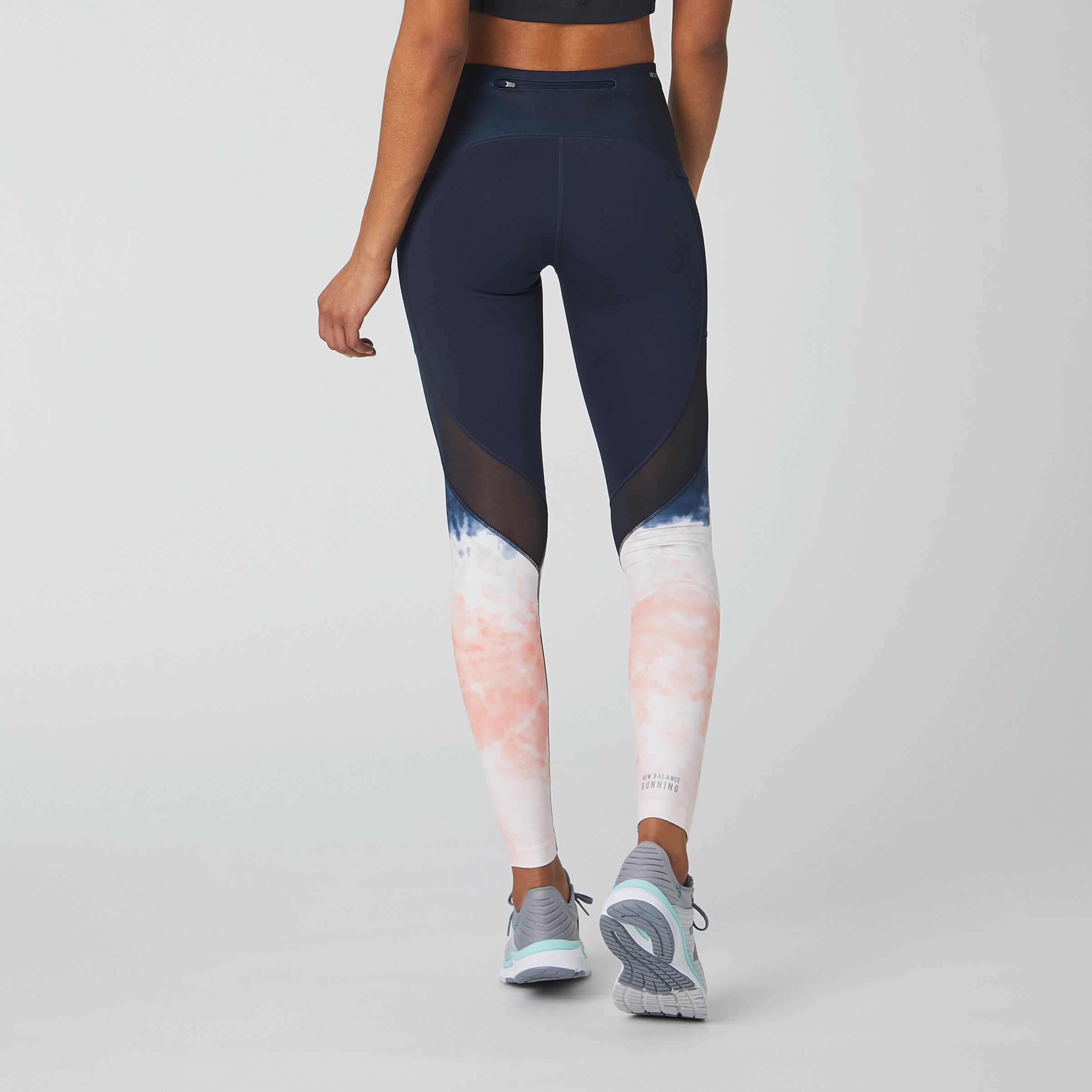 new balance printed impact tights