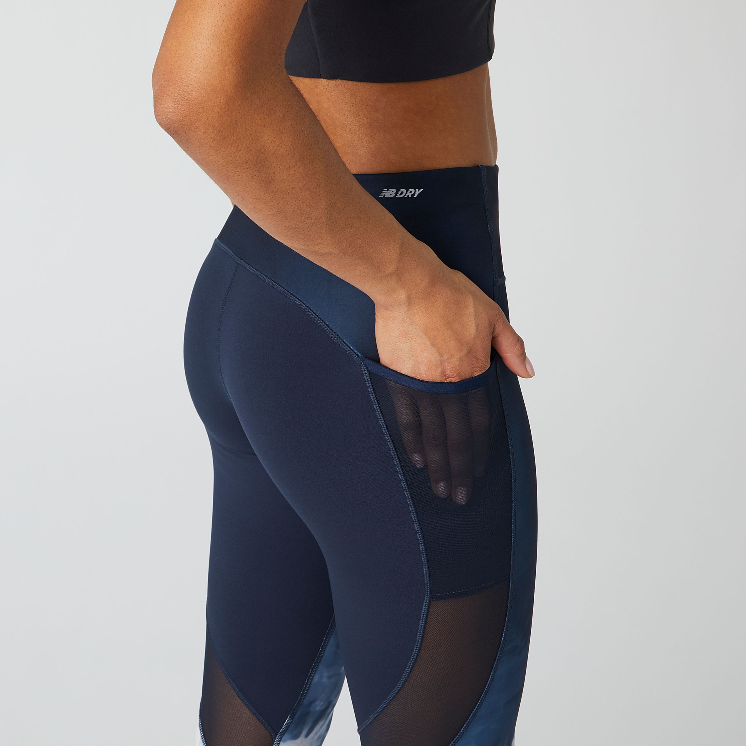 new balance printed impact tight