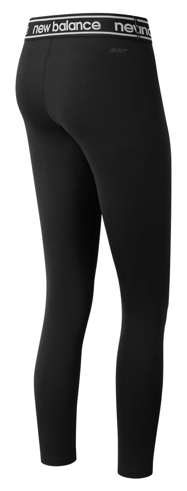 new balance womens accelerate running tight leggings black