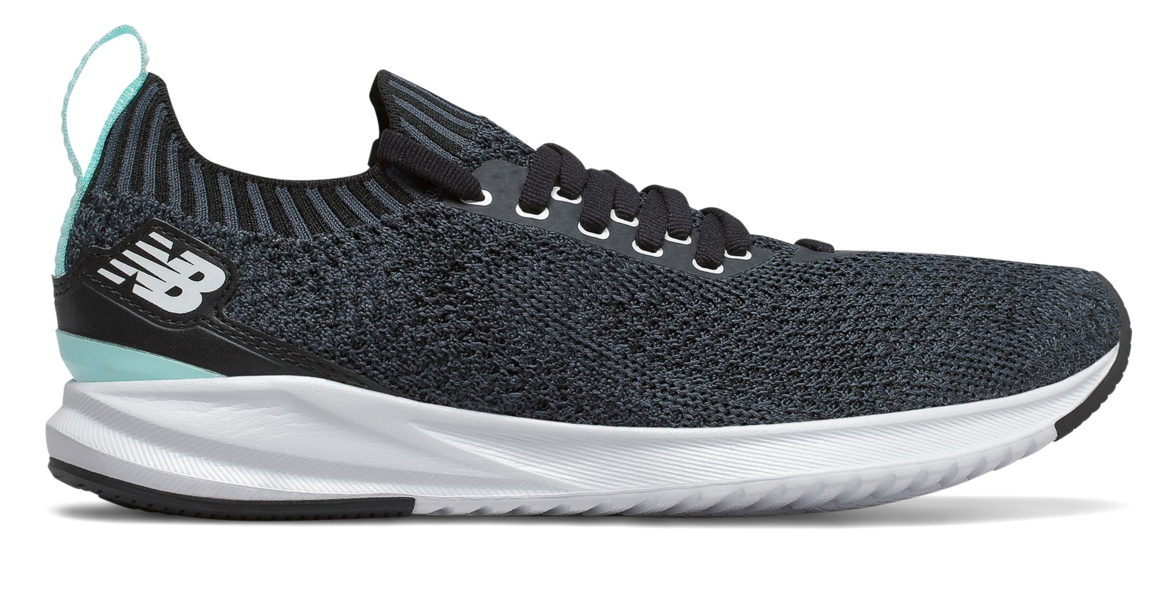 new balance men's vizo pro run knit shoes black