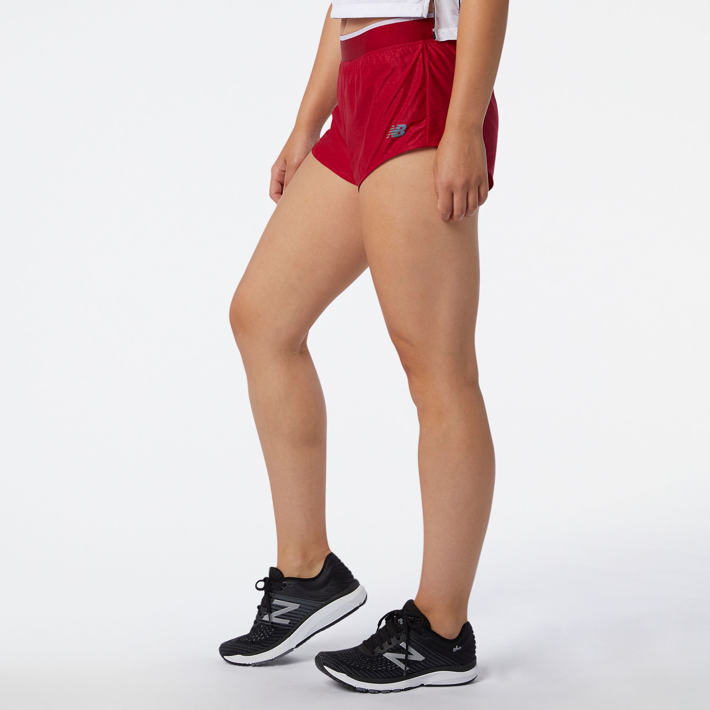 new balance q speed track short