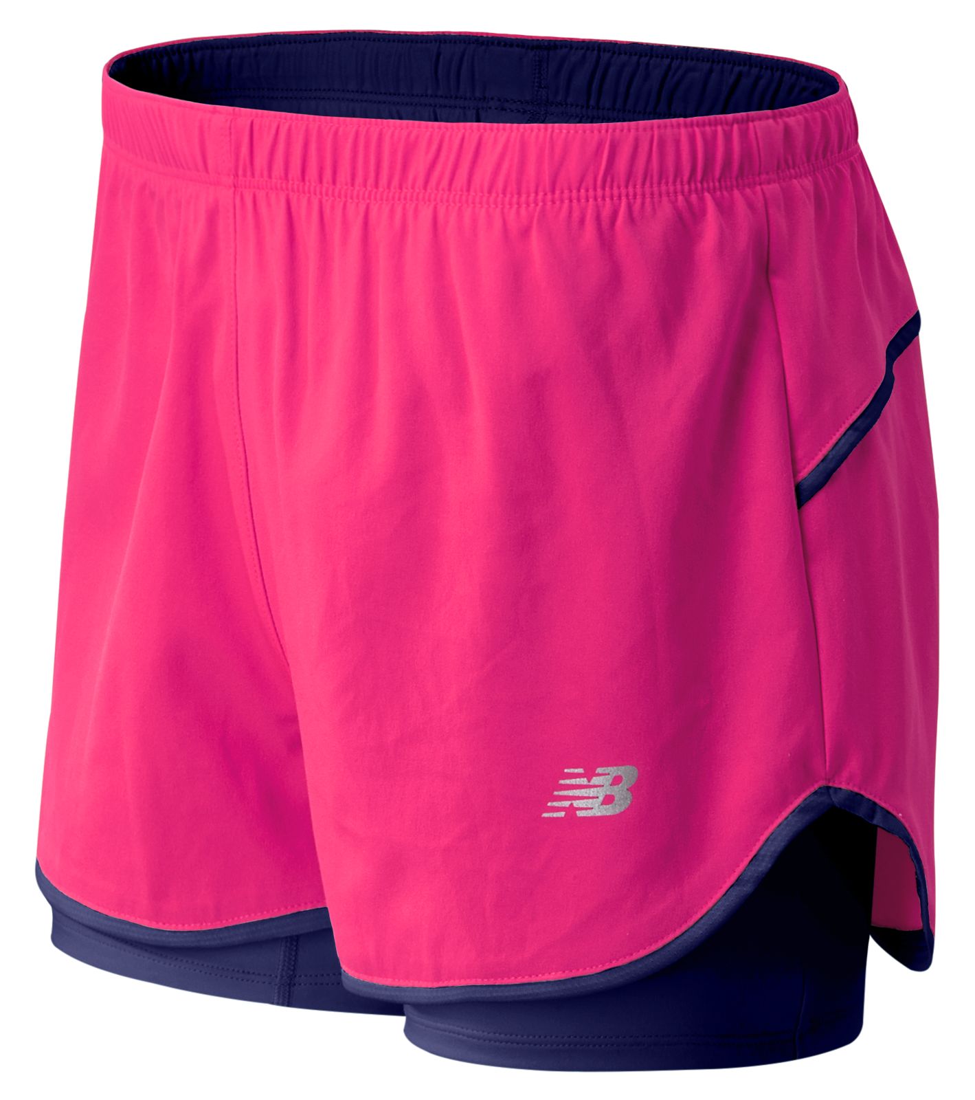 new balance woven 2 in 1 short