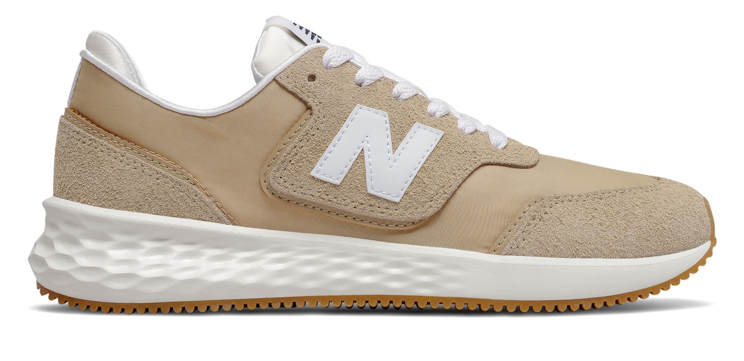 New Balance Women's Fresh Foam X-70 Shoes Tan with White | eBay