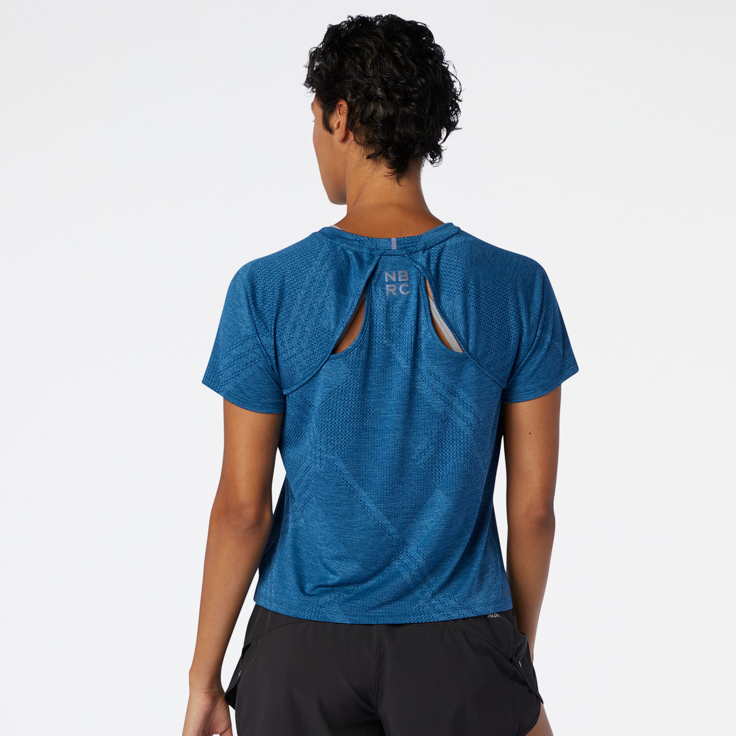new balance q speed short sleeve