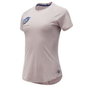 Women's United Airlines NYC Half Q Speed Jacquard Short Sleeve