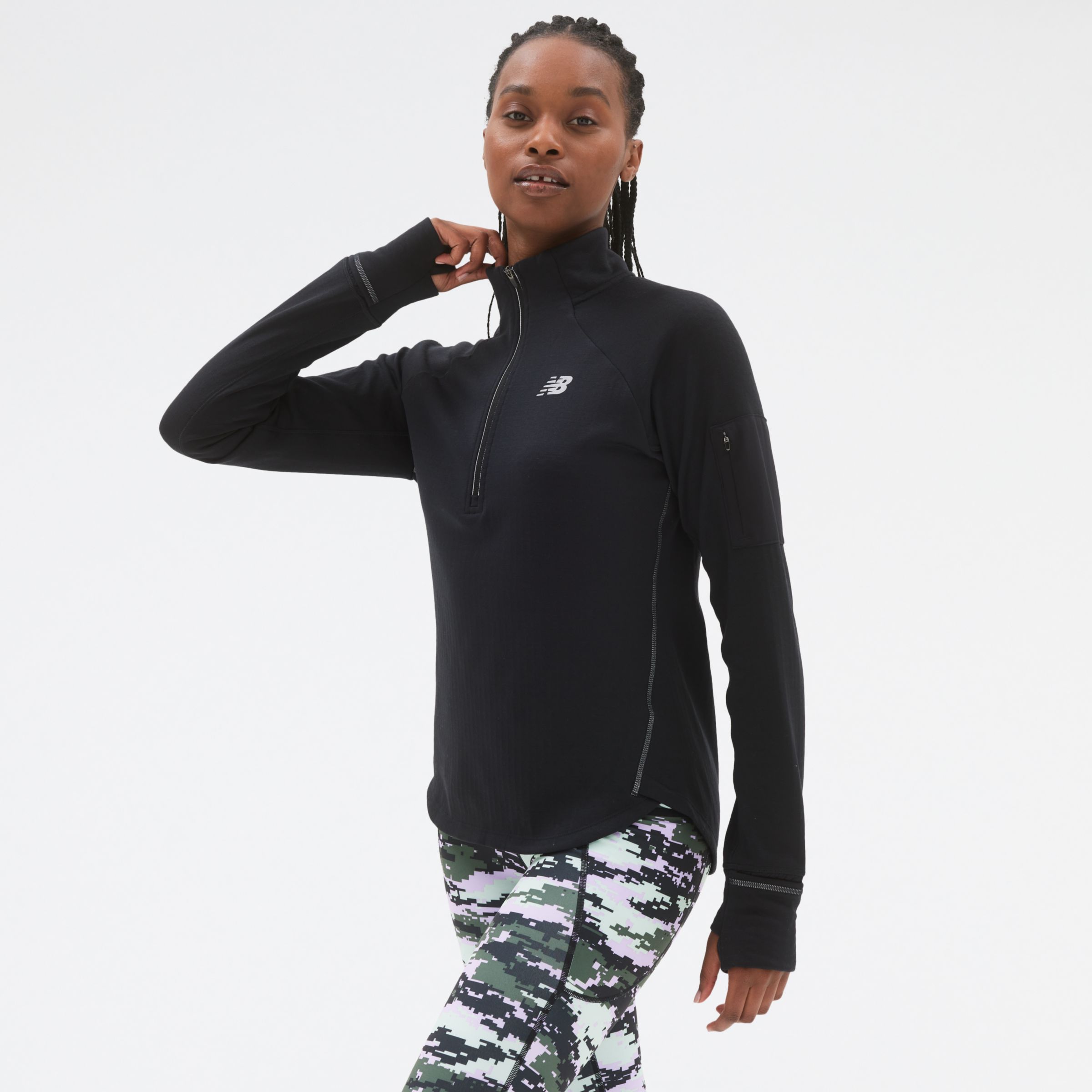 Women's nb heatgrid online hoodie