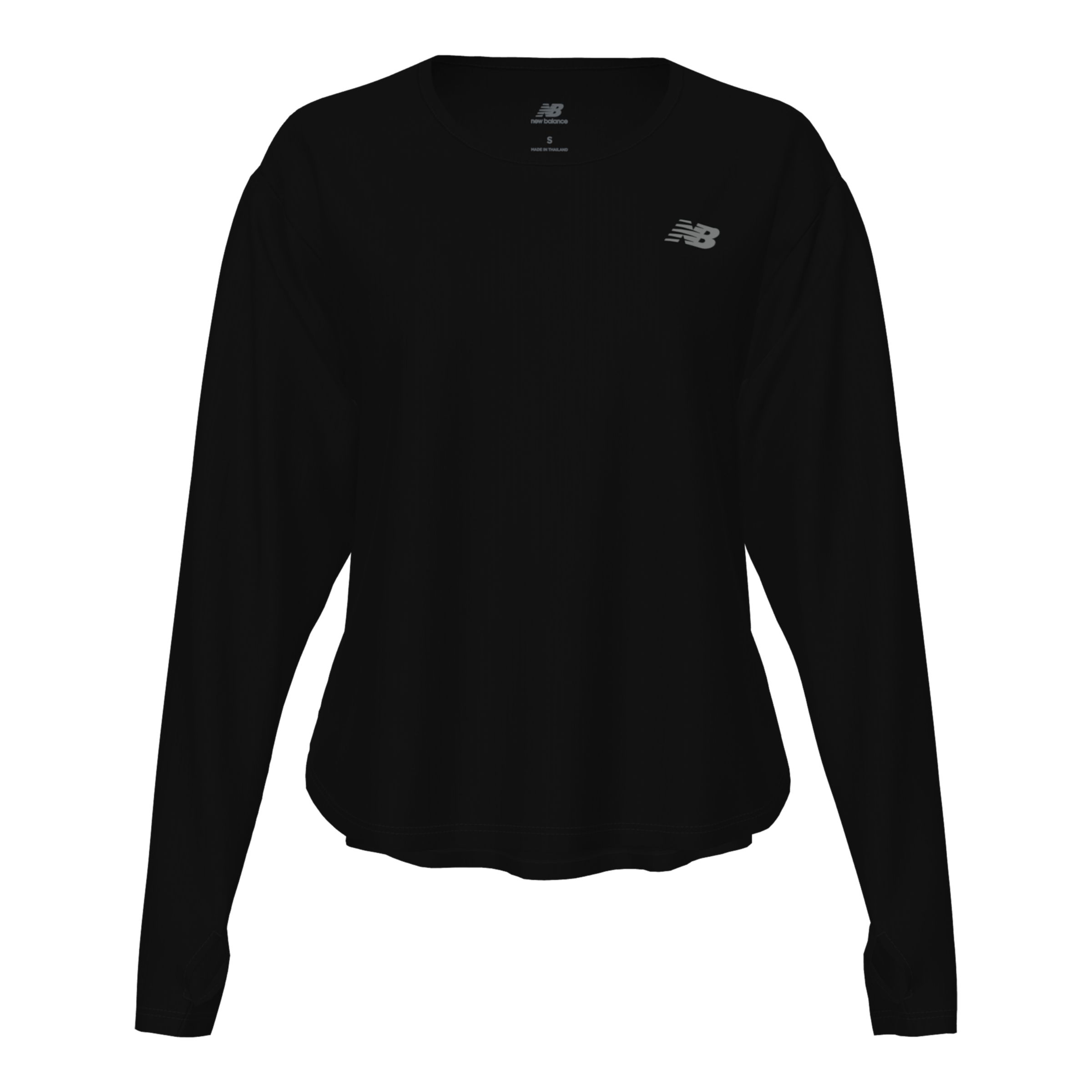 Drapey Jersey Long Sleeve T-Shirt