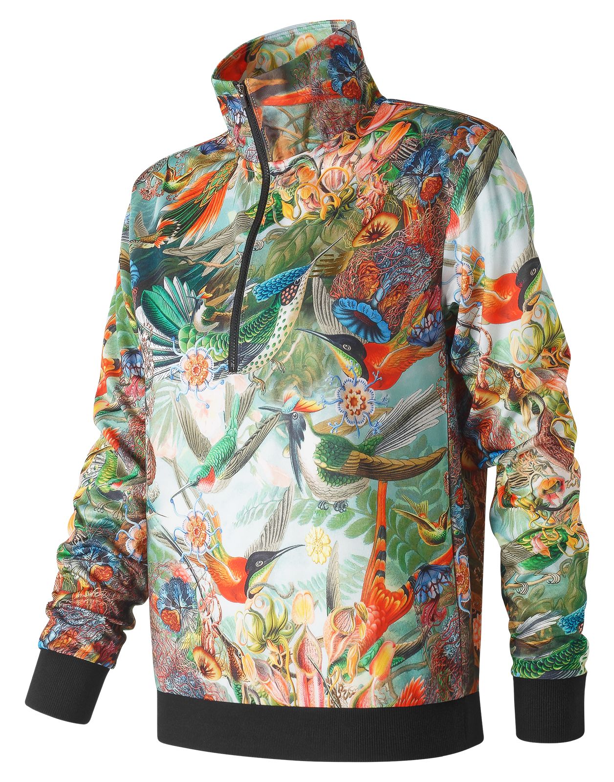 new balance floral hoodie