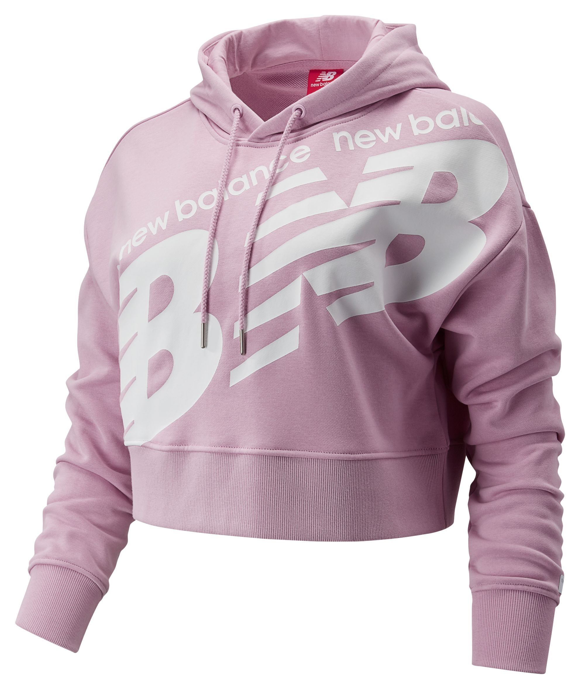new balance cropped hoodie