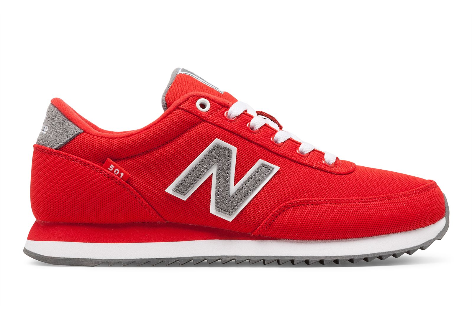 new balance 501 ripple sole red