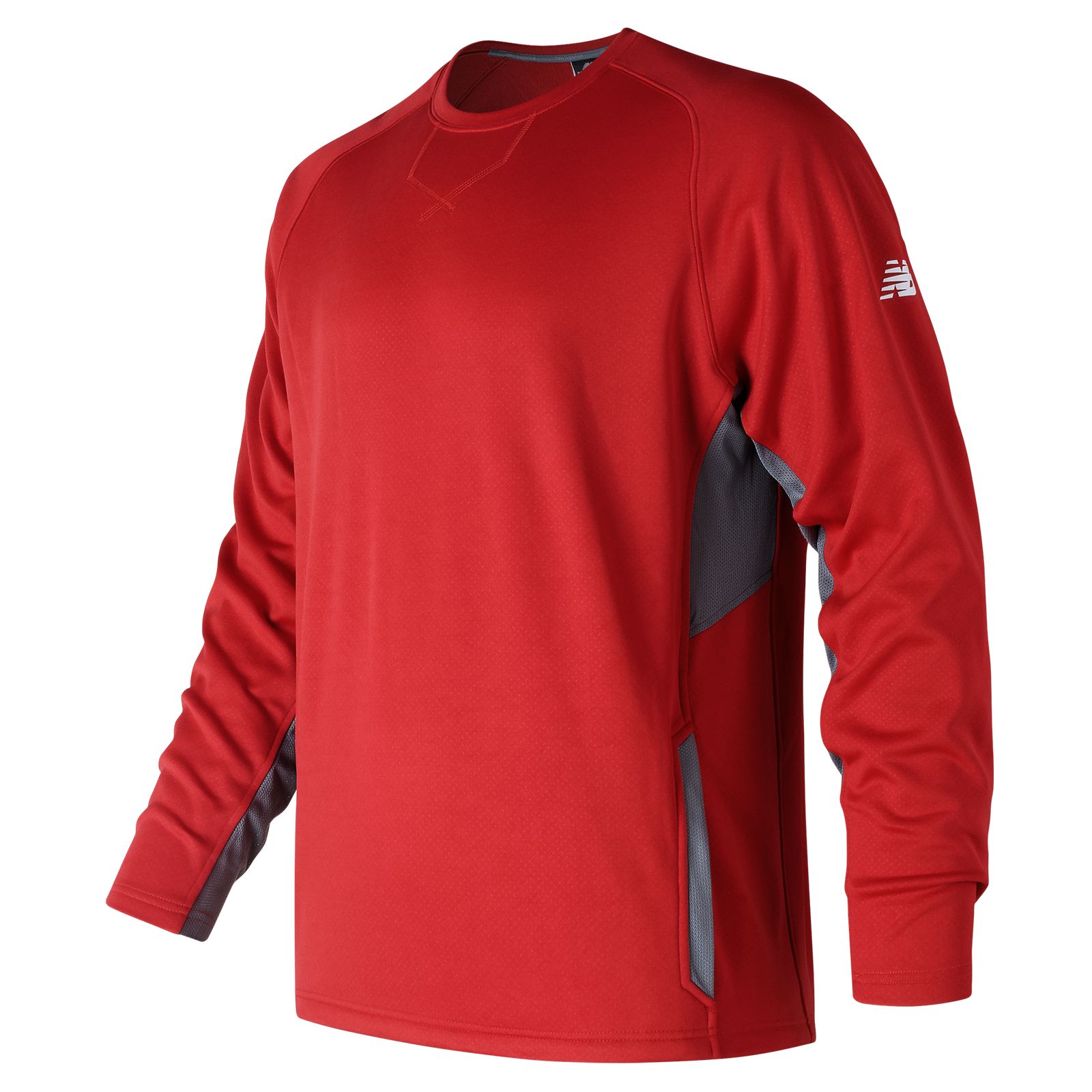 Red cheap baseball pullover