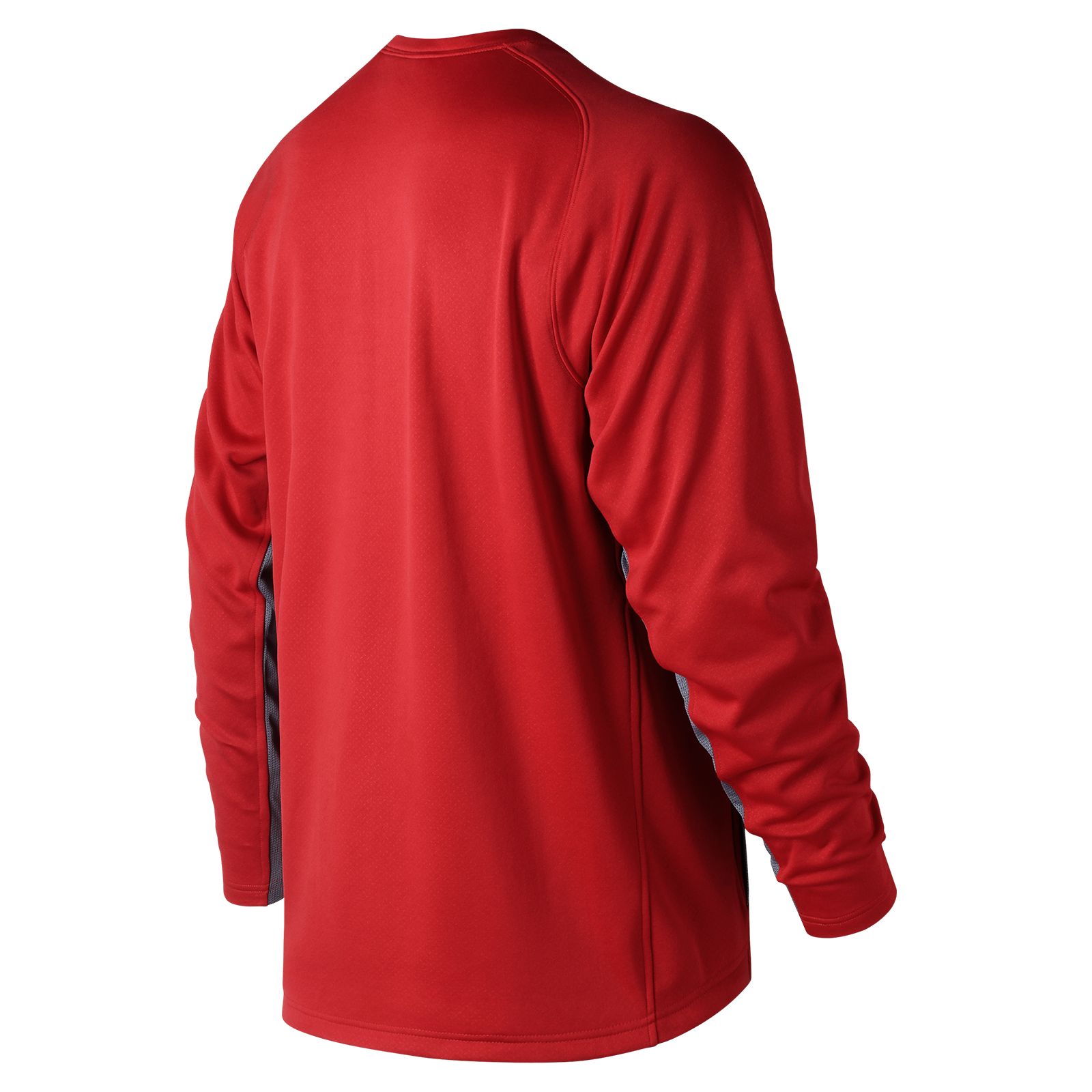 Red cheap baseball pullover