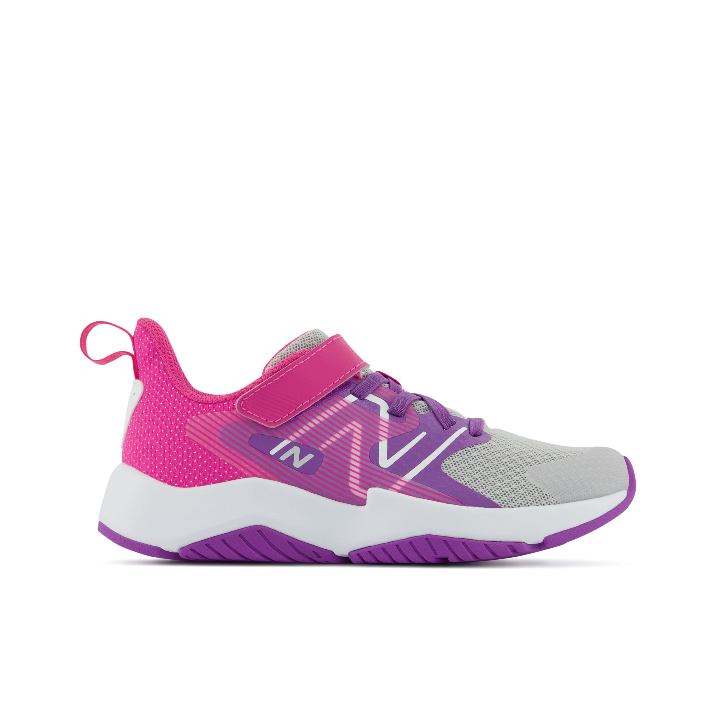 New Balance Girls' Playgruv V2 Bungee Lace Running Sneakers (Youth