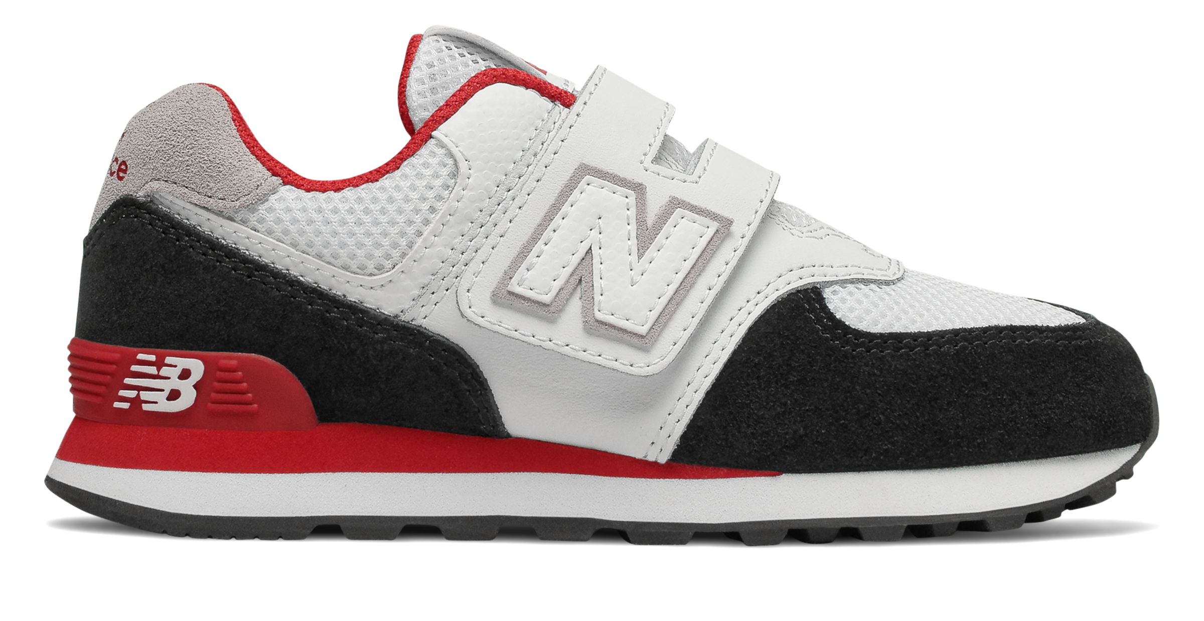 new balance 574 team red