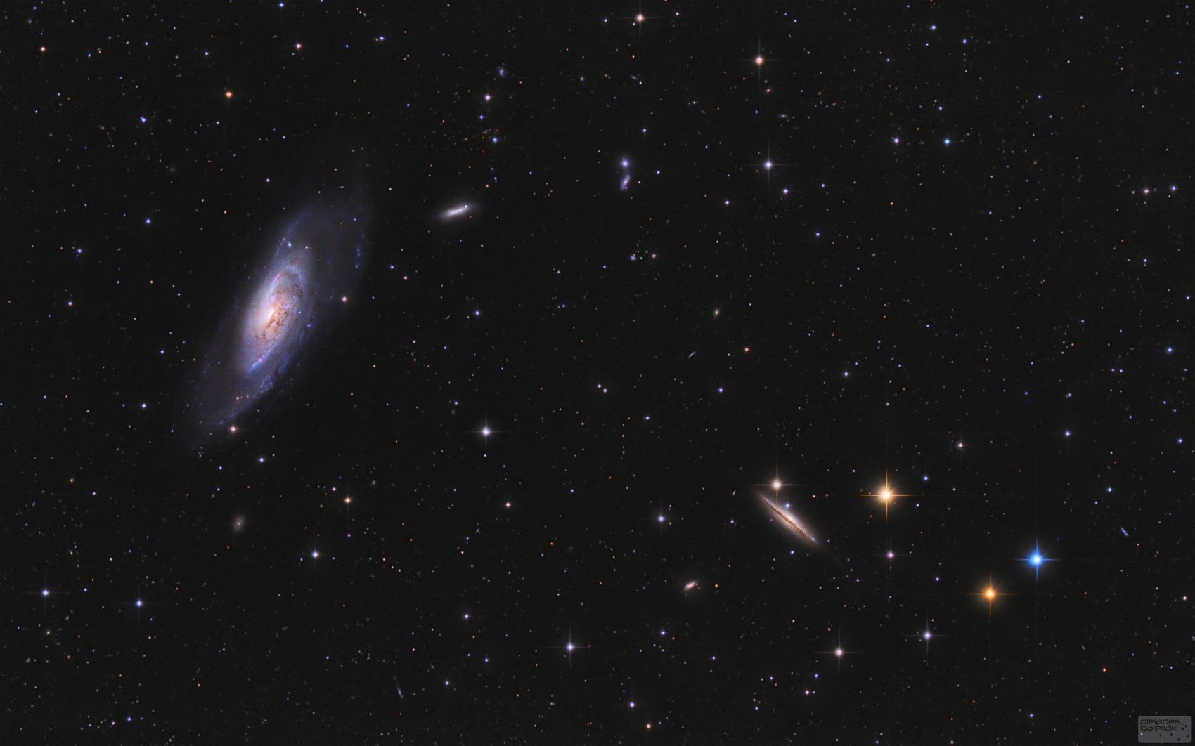 M106, NGC 4217, 4226, 4231, 4232 | Astronomy Pictures at Orion Telescopes