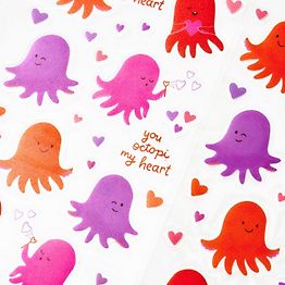 Octopi My Heart Stickers | Paper Source