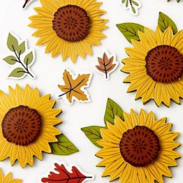 Sunflower Stickers | Paper Source