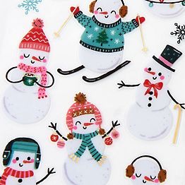Christmas Felt Stickers (Pack of 80) Christmas Craft Supplies
