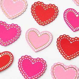 60 Sheets Valentines Stickers for Kids Valentine Heart Stickers Bulk Love Stickers