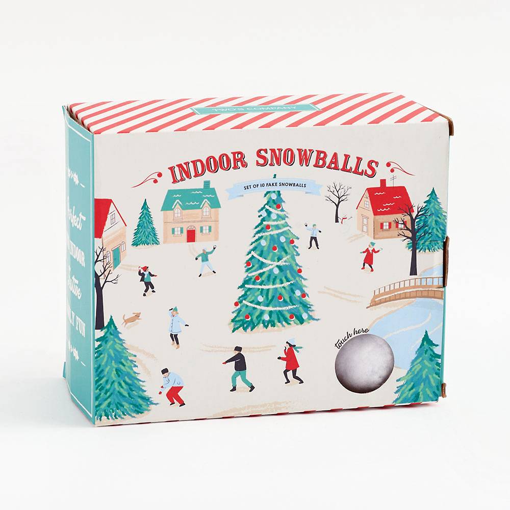 12 Pack Indoor Snowballs Fake Snowballs 