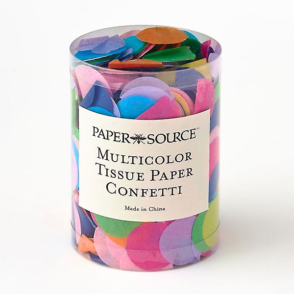 Multi-Color Tissue Paper Confetti | Paper Source
