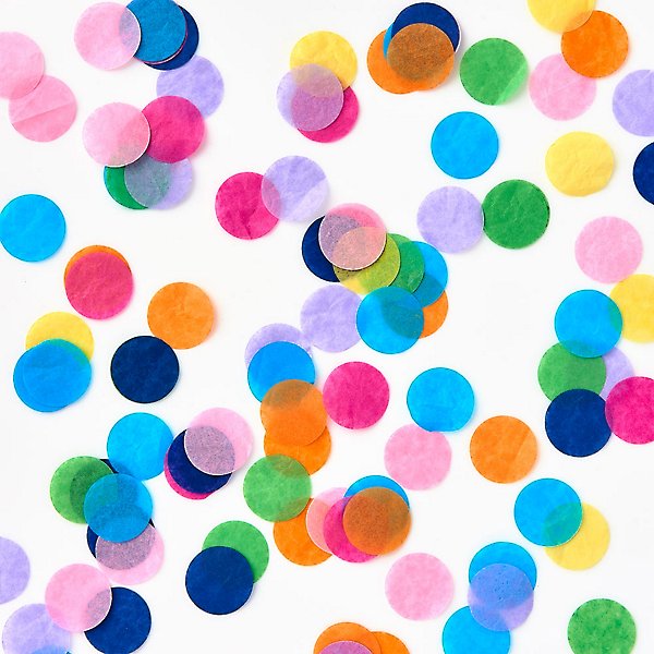 Multi-Color Tissue Paper Confetti | Paper Source
