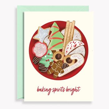 Baking Spirits Bright Holiday Card | Paper Source