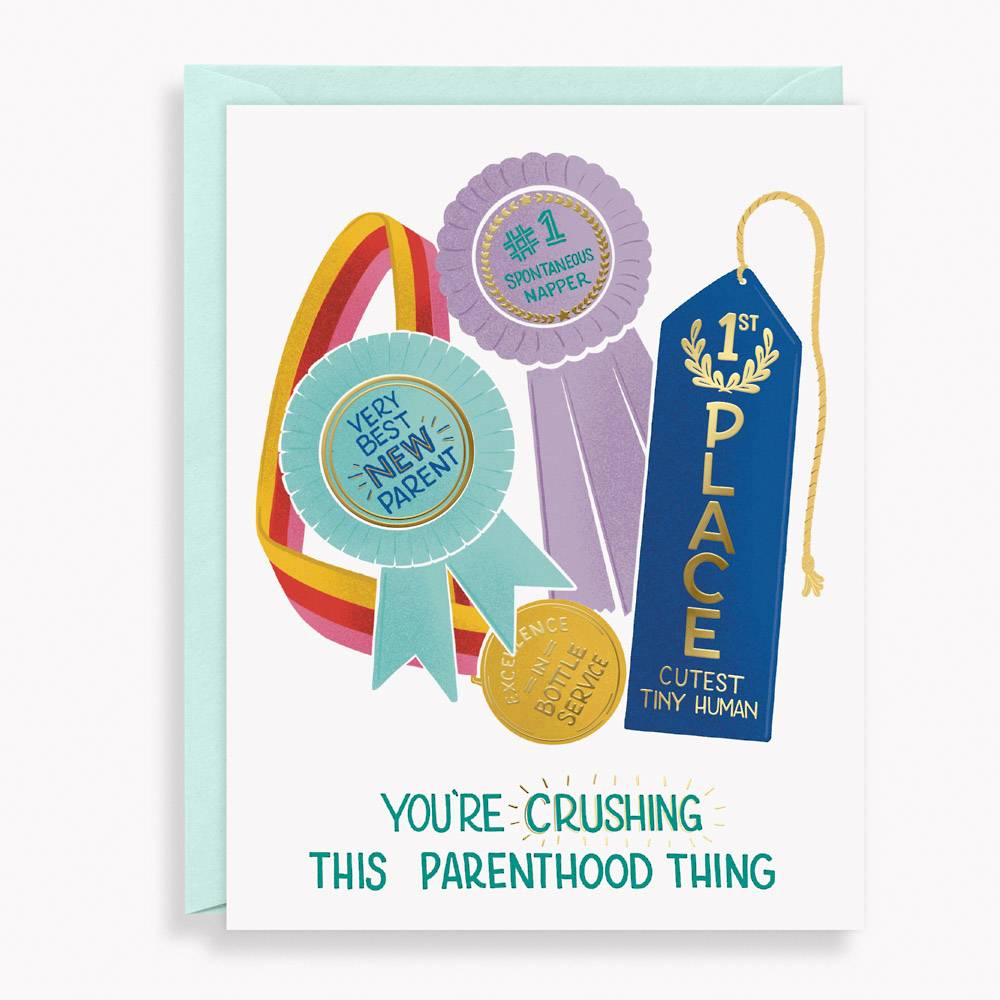 Parent Awards Baby Card