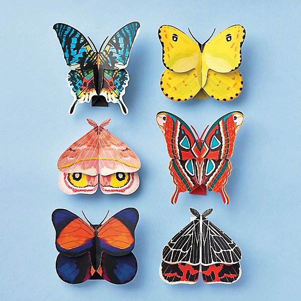 NEW Beautiful Butterfly Sticker Sheet - Pre-Cut Butterflies Stickers