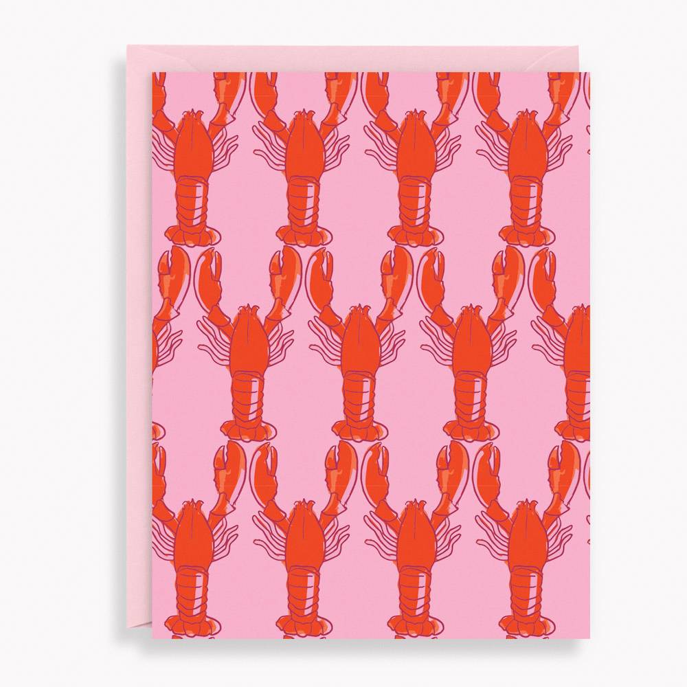 Lobsters Stationery Set