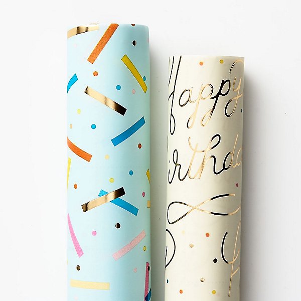 Fun Happy Birthday Wrapping Paper Roll