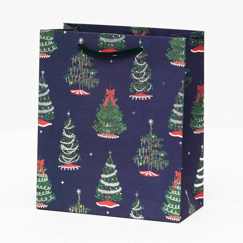 Tinsel Tree Medium Gift Bag