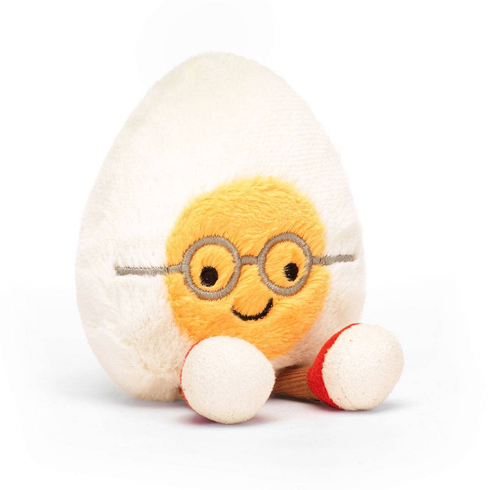 Amuseable Boiled Egg Geek Plush