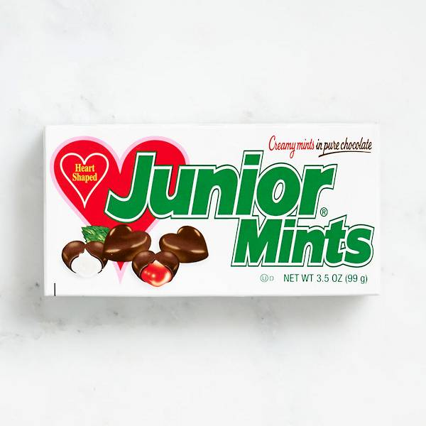 Heart Shaped Junior Mints Candy