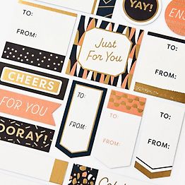 All Occasion Personalized Gift Tags - 3 pack - Tags for Birthday Gifts –  Rusted Orange Craftworks Co.