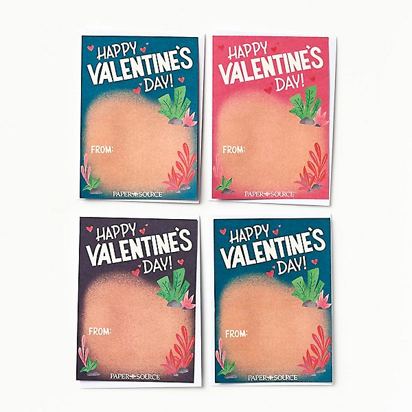 Scratch & Reveal Classroom Valentine Card Set