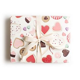 Bag New Valentine's Day Bouquet Wrapping Paper Small Dots 100