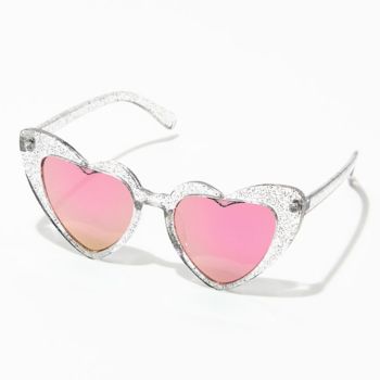 Clear Pink Heart Sunglasses Paper Source stickhealthcare.co.uk