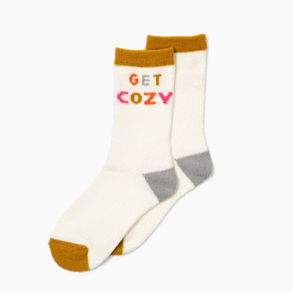 Get Cozy Fuzzy Crew Socks