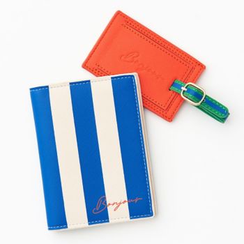 Bright Passport Cover Luggage Tag Set Paper Source