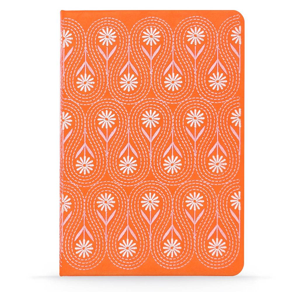 Daisy Chain Embroidered Journal