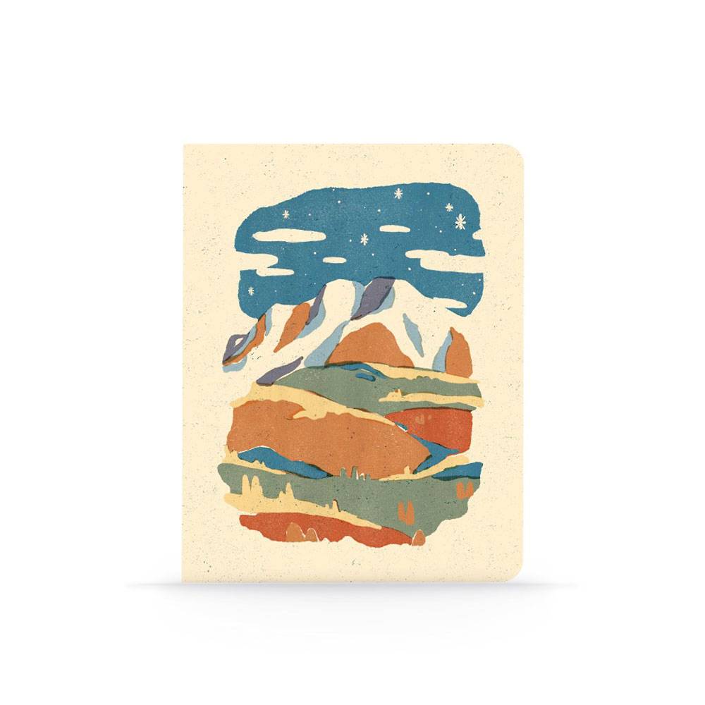 Mountain Colorblock Notebook
