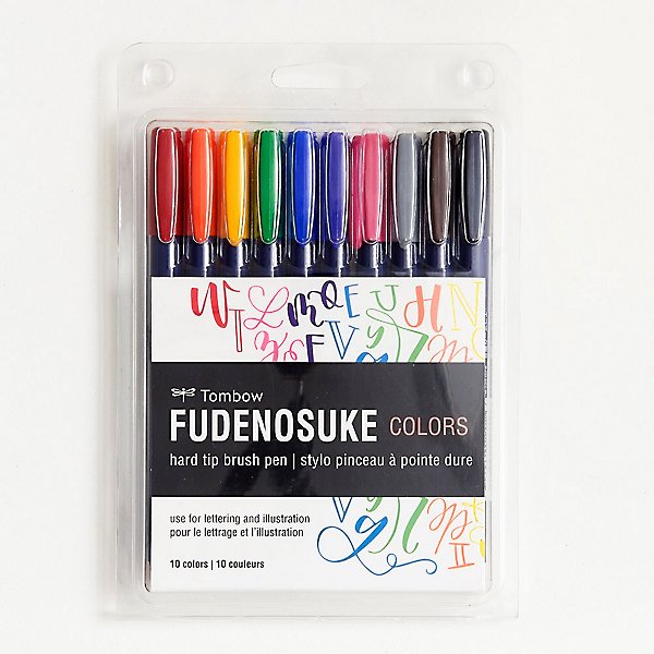 Tombow Fudenosuke Color Markers