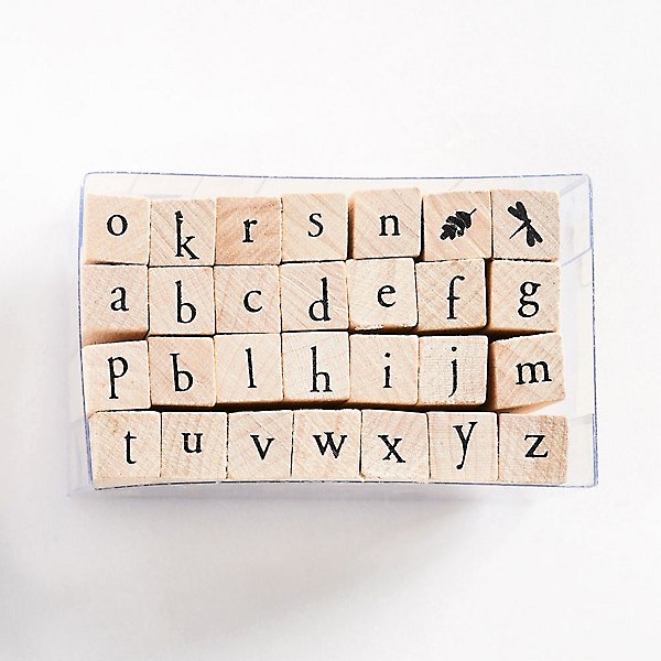 Script Letters Clear rubber Stamps/Planner Stamps/Stamp Set/Food