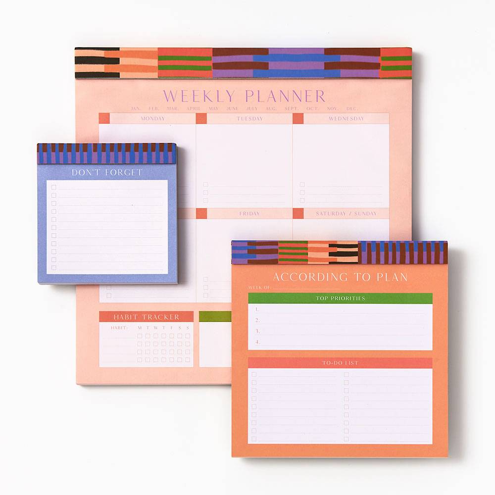 Colorful Planner Notepads