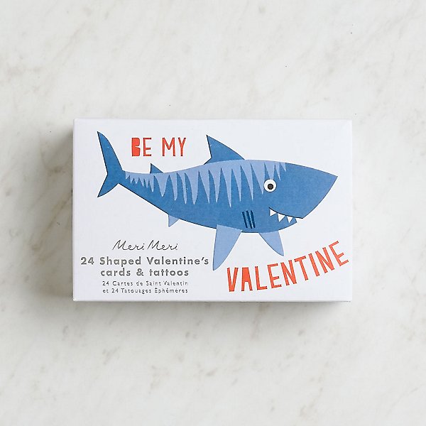 Shark Love Valentine S Card Set Paper Source