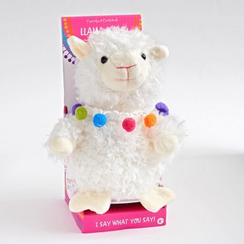 talking llama plush