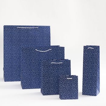 navy gift bags